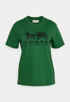 Coach EVERGREEN HORSE AND CARRIAGE TEE - Print T-shirt - Dark Pine 10 Coach EVERGREEN HORSE AND CARRIAGE TEE - Print T-shirt - Dark Pine -Coach Shop 76999843c54f4a6d8f09431e92b00bc7