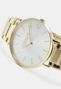 Coach CHARLES UNISEX - Watch - Gold-coloured/white 9 Coach CHARLES UNISEX - Watch - Gold-coloured/white -Coach Shop 76f9a773da764c668dcf6b61fd190d52