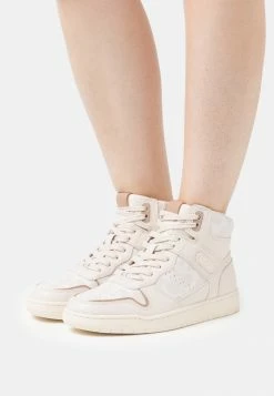 Coach High-top Trainers - Chalk