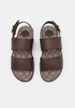 Coach TWO STRAP - Sandals - Maple -Coach Shop 7c8c210876654f69b8ebf9b67cecc56c
