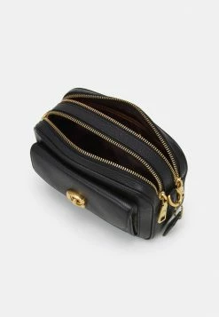 Coach WILLOW CAMERA ADJUSTABLE CROSSBODY - Across Body Bag - Black -Coach Shop 7ee38864b82c4d058772c3e7365c236a