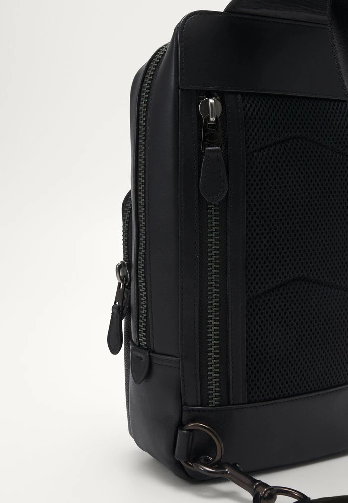 Coach SIGNATURE GOTHAM PACK UNISEX - Across Body Bag - Charcoal/black 4 Coach SIGNATURE GOTHAM PACK UNISEX - Across Body Bag - Charcoal/black - Image 4