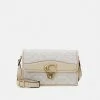 Coach SIGNATURE STUDIO SHOULDER - Across Body Bag - Chalk Ivory