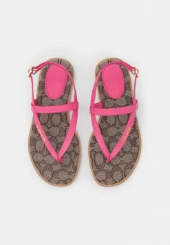 Coach JOSIE RECYCLED - T-bar Sandals - Petunia 11 Coach JOSIE RECYCLED - T-bar Sandals - Petunia -Coach Shop 81784063809b4d149c7638865cbe1e26