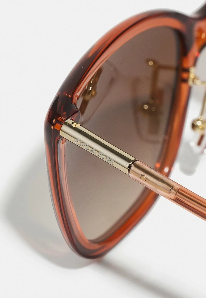 Coach Sunglasses - Transparent Amber 5 Coach Sunglasses - Transparent Amber - Image 5