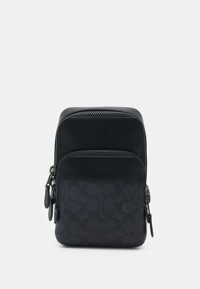 Coach GOTHAM SLING PACK IN SIGNATURE - Across Body Bag - Charcoal 1 Coach GOTHAM SLING PACK IN SIGNATURE - Across Body Bag - Charcoal