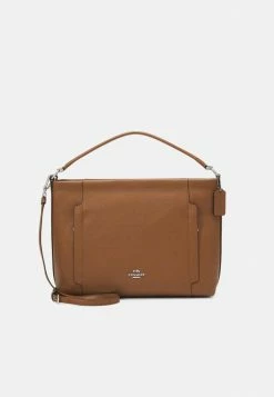 Coach POLISHED PEBBLED SCOUT HOBO - Handbag - Saddle
