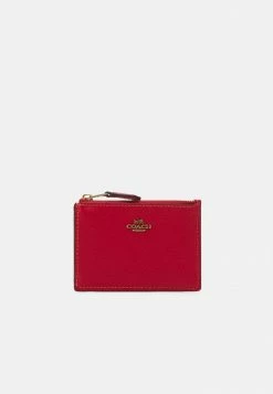 Coach CROSSGRAIN MINI SKINNY - Wallet - Sport Red