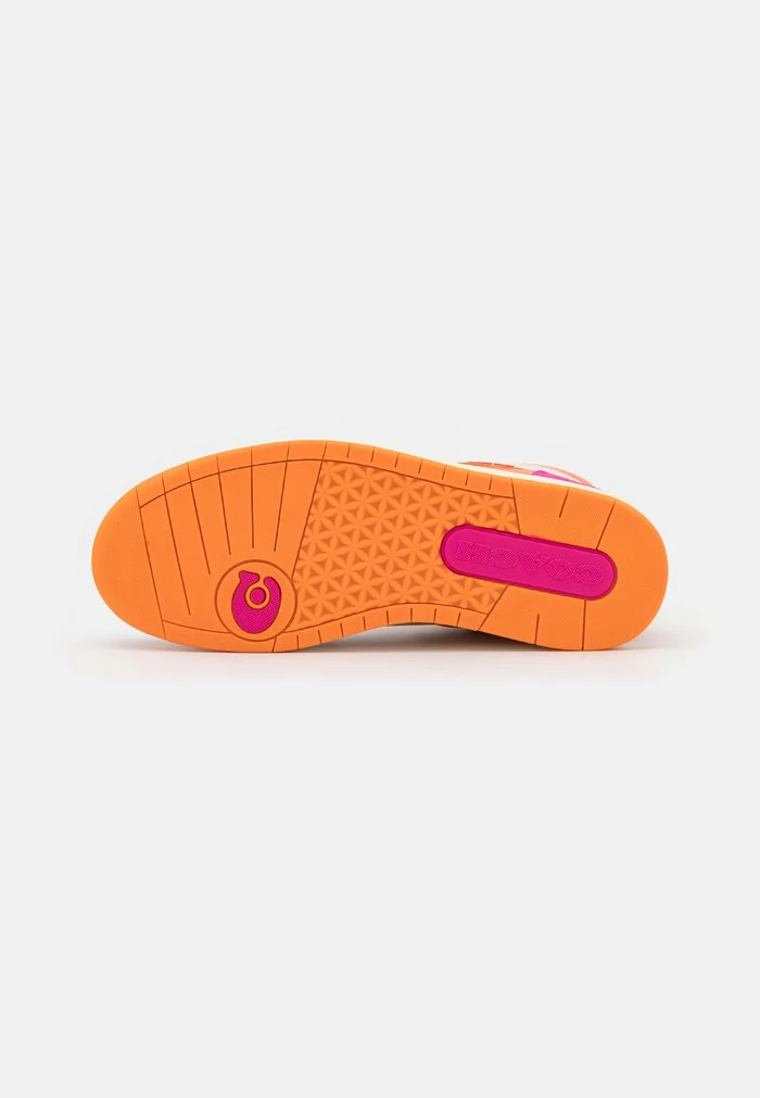 Coach High-top Trainers - Bright Fuchsia/chalk 5 Coach High-top Trainers - Bright Fuchsia/chalk - Image 5