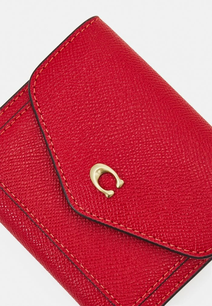 Coach CROSSGRAIN SMALL WALLET - Wallet - Sport Red 4 Coach CROSSGRAIN SMALL WALLET - Wallet - Sport Red - Image 4