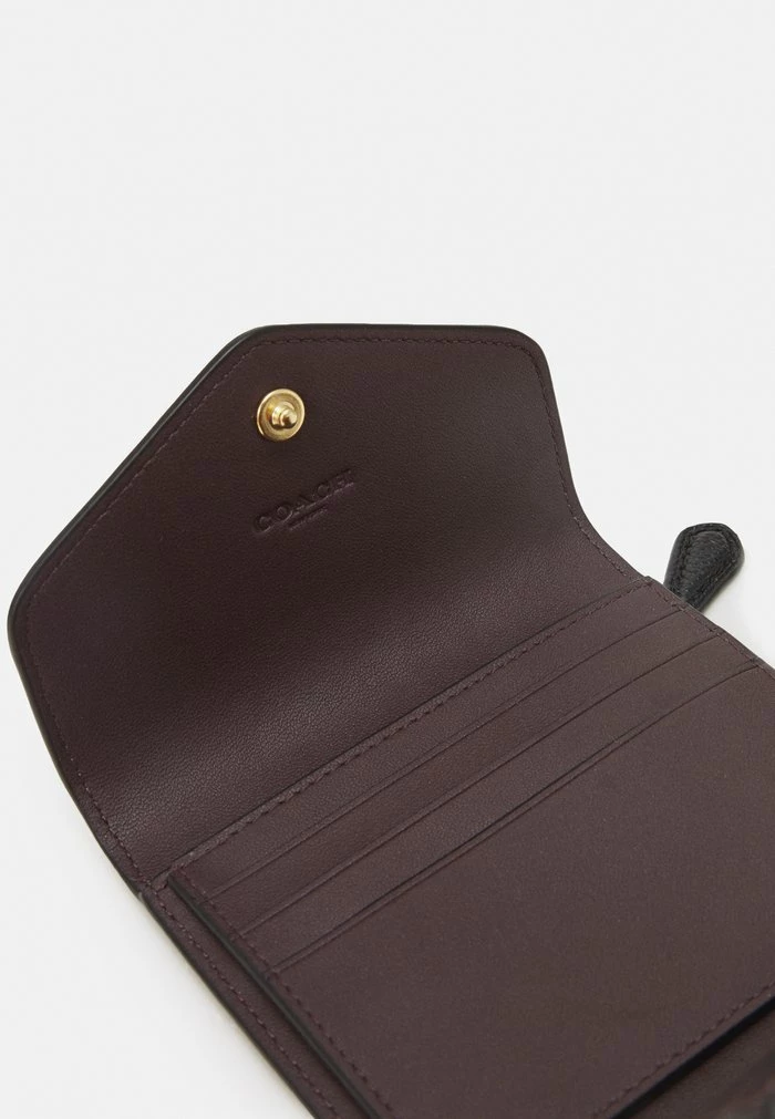 Coach CROSSGRAIN SMALL WALLET - Wallet - Black 4 Coach CROSSGRAIN SMALL WALLET - Wallet - Black - Image 4