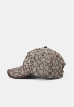 Coach SIGNATURE BASEBALL - Cap - Stone/saddle -Coach Shop 92be9a3694fb4bceb154fa1287863251