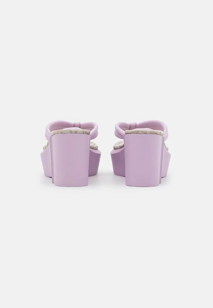 Coach FRANKI - T-bar Sandals - Violet 4 Coach FRANKI - T-bar Sandals - Violet - Image 4