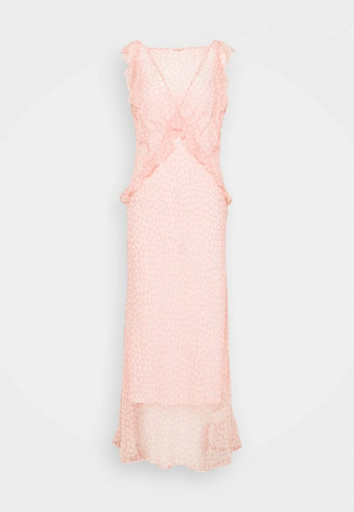 Coach OPEN BACK DRESS - Maxi Dress - Pink/white 1 Coach OPEN BACK DRESS - Maxi Dress - Pink/white