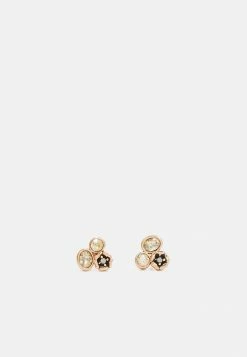 Coach MINI TEA CLUSTER STUD - Earrings - Rose Gold-coloured/multi
