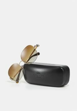 Coach Sunglasses - Light Gold-coloured -Coach Shop 94a02282146a499f8bcb5a1e4595bfd6