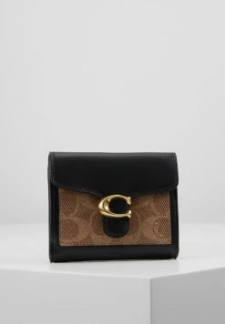 Coach COLORBLOCK COATED TABBY SMALL - Wallet - Tan/black