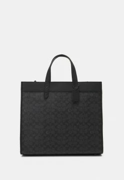 Coach SIGNATURE FIELD TOTE UNISEX - Tote Bag - Charcoal