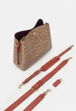 Coach SIGNATURE WILLOW SHOULDER BAG - Handbag - Tan/rust 8 Coach SIGNATURE WILLOW SHOULDER BAG - Handbag - Tan/rust -Coach Shop 99506e11254f41a19ed554674bc646b0