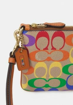 Coach PRIDE COATED SIGNATURE SMALL WRISTLET - Clutch - Tan Natural/multi 7 Coach PRIDE COATED SIGNATURE SMALL WRISTLET - Clutch - Tan Natural/multi -Coach Shop 99e4bbe5e8ad47148c324b74edcea9a2