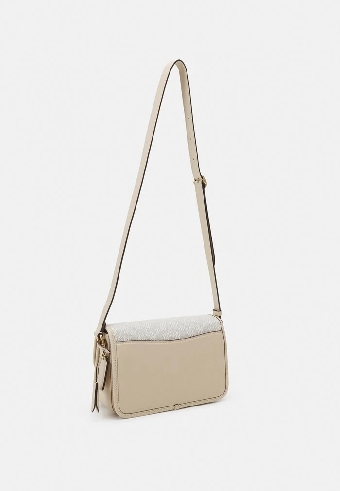 Coach SIGNATURE STUDIO SHOULDER - Across Body Bag - Chalk Ivory 2 Coach SIGNATURE STUDIO SHOULDER - Across Body Bag - Chalk Ivory - Image 2