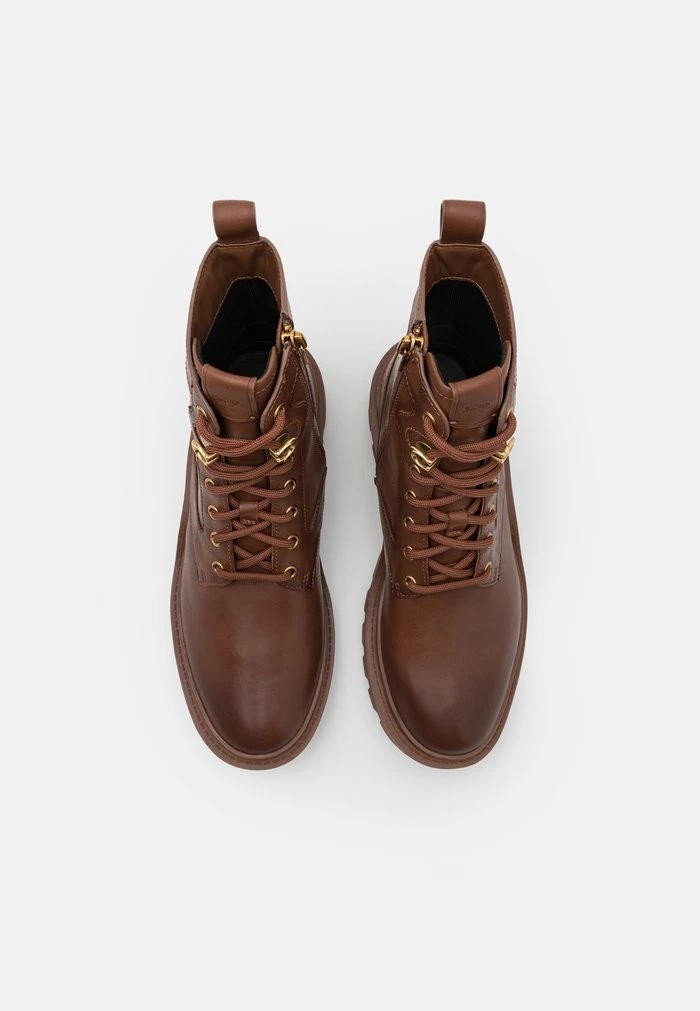 Coach CITYSOLE BURNISHED - Lace-up Ankle Boots - Saddle 4 Coach CITYSOLE BURNISHED - Lace-up Ankle Boots - Saddle - Image 4