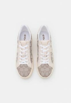Coach JACQUARD - Trainers - Stone/chalk 11 Coach JACQUARD - Trainers - Stone/chalk -Coach Shop 9df903cc39d747328f44cf8983577cb5