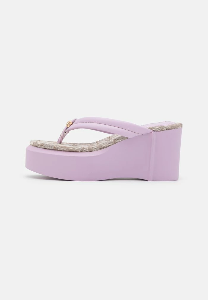Coach FRANKI - T-bar Sandals - Violet 2 Coach FRANKI - T-bar Sandals - Violet - Image 2