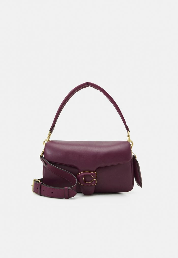 Coach COVERED CLOSURE PILLOW TABBY SHOULDER - Handbag - Deep Berry 1 Coach COVERED CLOSURE PILLOW TABBY SHOULDER - Handbag - Deep Berry