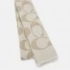 Coach REVERSIBLE MUFFLER - Foulard - Chalk Taupe