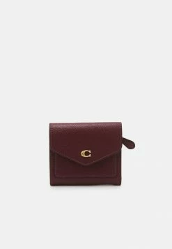 Coach CROSSGRAIN SMALL WALLET - Wallet - Wine