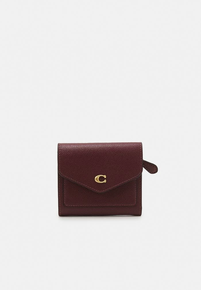 Coach CROSSGRAIN SMALL WALLET - Wallet - Wine 1 Coach CROSSGRAIN SMALL WALLET - Wallet - Wine