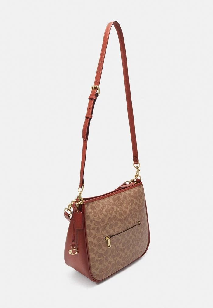 Coach SIGNATURE CARY SHOULDER BAG - Handbag - Tan Rust 2 Coach SIGNATURE CARY SHOULDER BAG - Handbag - Tan Rust - Image 2