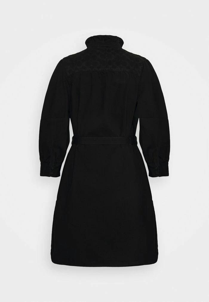 Coach DRESS - Denim Dress - Black 2 Coach DRESS - Denim Dress - Black - Image 2