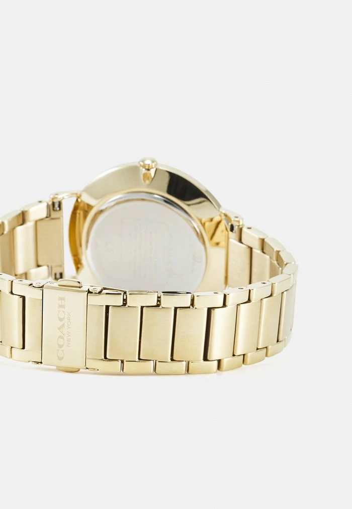Coach CHARLES UNISEX - Watch - Gold-coloured/white 2 Coach CHARLES UNISEX - Watch - Gold-coloured/white - Image 2