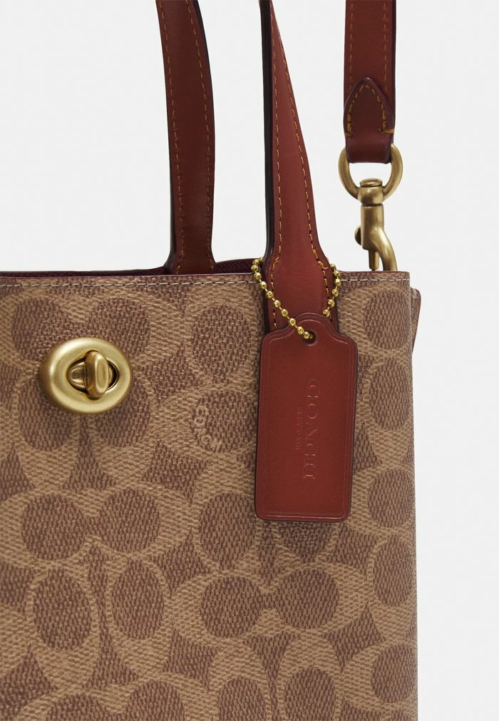 Coach SIGNATURE WILLOW TOTE - Handbag - Tan Rust 4 Coach SIGNATURE WILLOW TOTE - Handbag - Tan Rust - Image 4