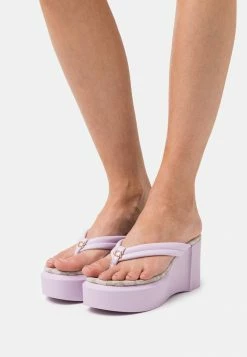 Coach FRANKI - T-bar Sandals - Violet