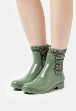 Coach RIVINGTON RAIN BOOTIE - Wellies - Green