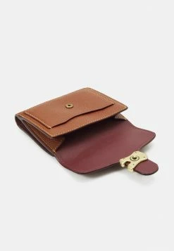 Coach POLISHED PEBBLE TABBY SMALL WALLET - Wallet - Saddle -Coach Shop b1b18cc10d7f415982a1eefde66ff805