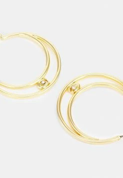 Coach DOUBLE HOOP EARRINGS - Earrings - Gold-coloured 5 Coach DOUBLE HOOP EARRINGS - Earrings - Gold-coloured -Coach Shop b1f3ff2fae7f474693092f312f4f98de