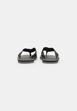 Coach SIGNATURE - T-bar Sandals - Charcoal/black -Coach Shop b1fa6bcf645e4107a4558f06bcec7753