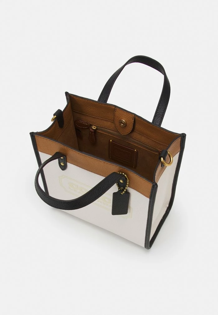 Coach COLORBLOCK BADGE FIELD TOTE WITH CROSSBODY - Handbag - Chalk/multi 3 Coach COLORBLOCK BADGE FIELD TOTE WITH CROSSBODY - Handbag - Chalk/multi - Image 3