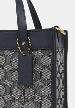 Coach COLORBLOCK BADGE FIELD TOTE CROSSBODY - Handbag - Midnight Navy -Coach Shop b9b18bbfdb484c3fa7ee9093af6306b8