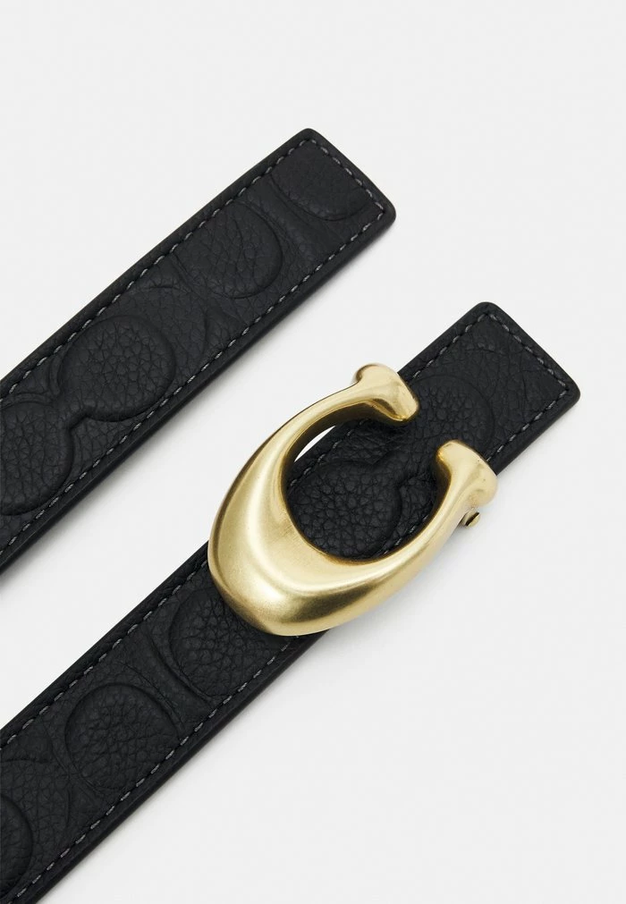 Coach SCULPTED EMBOSSED BELT - Belt - Black 2 Coach SCULPTED EMBOSSED BELT - Belt - Black - Image 2