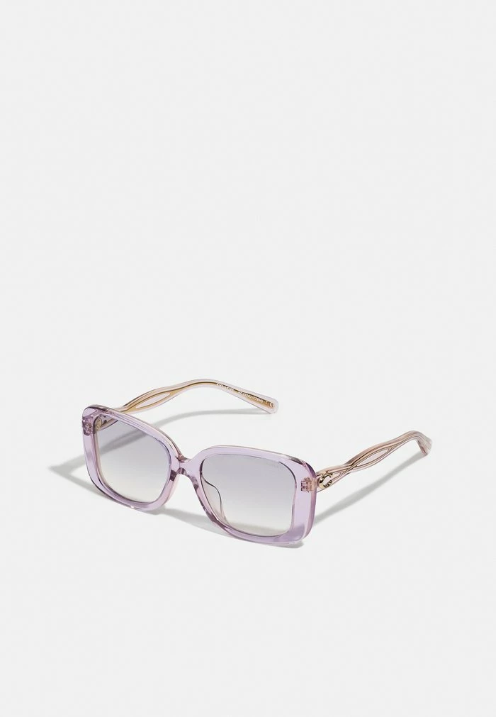 Coach Sunglasses - Transparent Lilac 1 Coach Sunglasses - Transparent Lilac