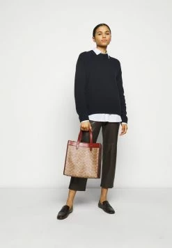 Coach Handbag - Tan/brown/rust