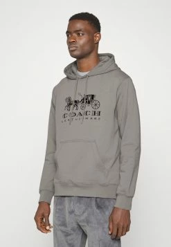 Coach EVERGREEN HORSE AND CARRIAGE HOODIE - Hoodie - Gray