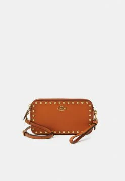 Coach SMOOTH WITH RIVETS KIRA CROSSBODY - Across Body Bag - Canyon