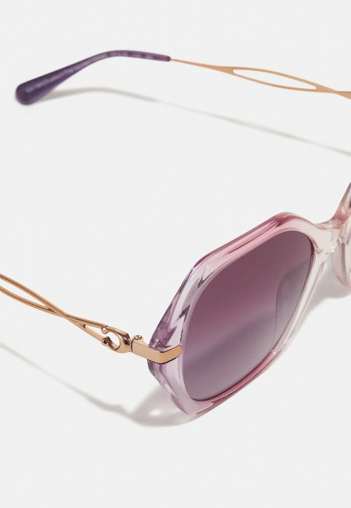 Coach Sunglasses - Gradient Transparent Violet 4 Coach Sunglasses - Gradient Transparent Violet - Image 4