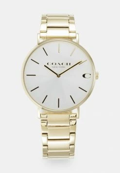 Coach CHARLES UNISEX - Watch - Gold-coloured/white